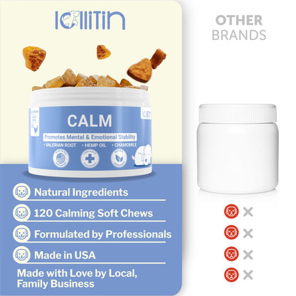 LOLLITIN - CALM - 120 CHEWS - CHICKEN